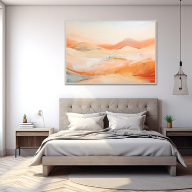 Abstract Desert Painting